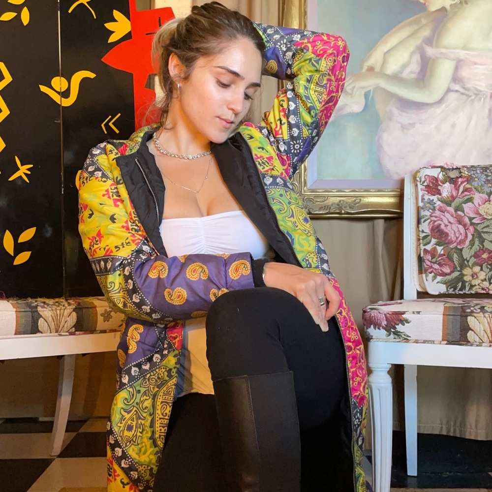 Multicolor Vintage coat